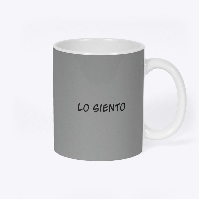 Taza As veces necesito ser borde - reverso