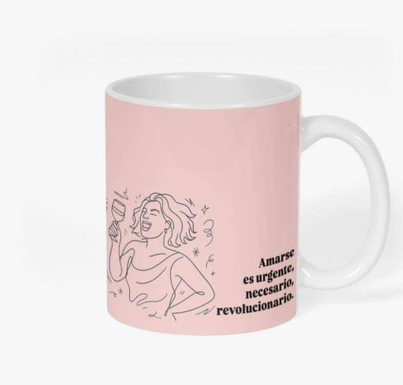 Taza “Amarse es urgente”